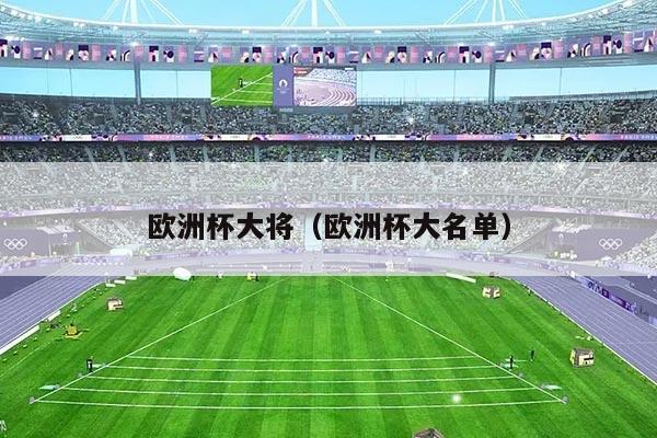 欧洲杯大将（欧洲杯大名单）